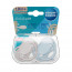 Cumlík Canpol Babies Dental Air silikónový, symetrický 2ks/modrý